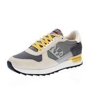Napapijri Stab - Sneakers Basse In Suede E Tessuto Grigio - Uomo Scarpe Sneakers