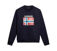 Napapijri, ,Sweatshirts & Hoodies ,Uomo ,Blu ,S Guiro Long Sleeve Top