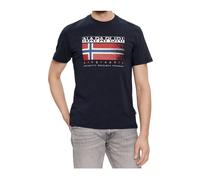 Napapijri - T-shirt a maniche corte - - Tops - Uomo - Blu - L