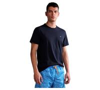 T-shirt Napapijri Salis manica corta blu marino rosso - XS