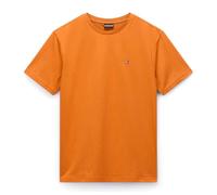 Napapijri Orange Cotton Men T-Shirt - M