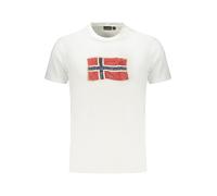 Napapijri Mahsa Short Sleeve T-shirt Bianco 2XL Uomo