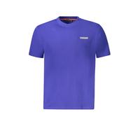 NAPAPIJRI T-SHIRT MANICHE CORTE UOMO BLU TAGLIA = S
