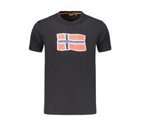 NAPAPIJRI T-SHIRT MANICHE CORTE UOMO NERO