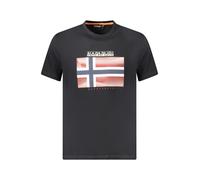 NAPAPIJRI T-SHIRT MANICHE CORTE UOMO NERO