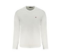 NAPAPIJRI T-SHIRT MANICHE LUNGHE UOMO BIANCO