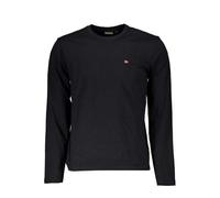 NAPAPIJRI T-SHIRT MANICHE LUNGHE UOMO NERO