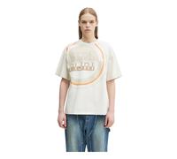 Napapijri - T-shirt S-Tusco - - Tops - Uomo - Beige - M