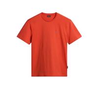 Napapijri T-shirt Salis Manica Corta Cotone Rosso
