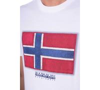 NAPAPIJRI - T-shirt uomo con bandiera logo