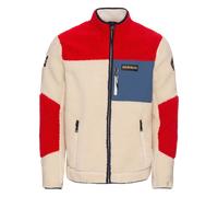 Napapijri Teddy Orsetto Giacca Pile Yupik Rosso