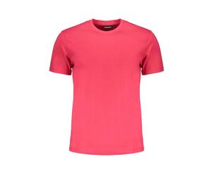 Napapijri, ,Tops ,Uomo ,Rosso ,M Rosa Cotton T-Shirt