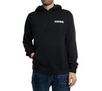 NAPAPIJRI Uomo Felpa con Cappuccio Grafica Sovana Back, Black Beauty, L