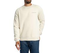 Napapijri Uomo Felpa grafica con schiena rilassata, Beige