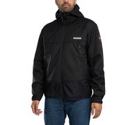 GIACCA CON CAPPUCCIO SOFT SHELL BIOIS Napapijri Nero