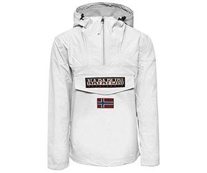 Napapijri Uomo Rainforest M Sum 1 Bright White Giacca Not Applicable, Bianco (Bright White 002), X-Large