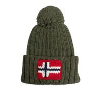 Napapijri Uomo Semiury 5 Pom Beanie, verde