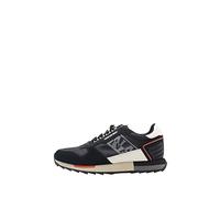 NAPAPIJRI Uomo Sneakers in Nylon Scamosciato Grigio e Nero