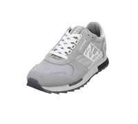 NAPAPIJRI Uomo Sneakers Running in Camoscio e Nylon Grigio Chiaro 9 US / 42 EU