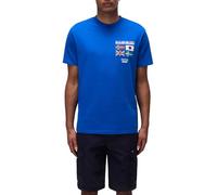 NAPAPIJRI Uomo T-Shirt a Maniche Corte Sere Blu XL