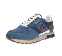 Napapijri Virtus 02 - Sneakers Basse In Suede Blu - Taglia 44 [28cm] Scarpe Uomo