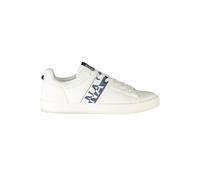 Napapijri White Leather Men Sneaker - EU44/US11