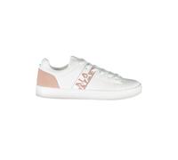 Napapijri White Leather Women Sneaker - EU37/US7