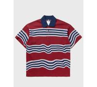 Napapijri X Martine Rose EGO SS REP men Polos blue|red in taglia:M