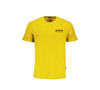 Napapijri Yellow Cotton T-Shirt - XL