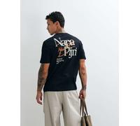 Napapijri - Yourte - T-shirt nera-Nero XL