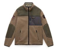 Napapijri - Yupik Full Zip 3 - Giacca in pile XL marrone