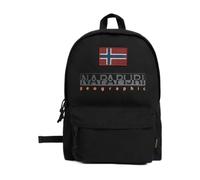 Napapijri - Zaino in Cotone Nero con Logo - - Bags - Uomo - Nero - ONE SIZE