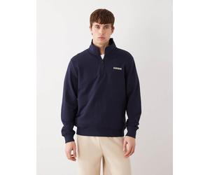 Napapijri - zip corta blu navy con logo piccolo 2XL