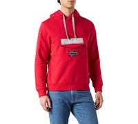 Napapjiri Burgee WINT 1, Felpa Uomo, Red Tango, S