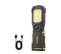 Napatyre Lampada da Lavoro, 3 Modalit 1000 Lumen Lampada da Officina con Base Magnetica e Power Bank, Supporto Girevole a 180°, 5400 mAh Portatile Torcia LED Ricaricabile per Auto/Campeggio/Home
