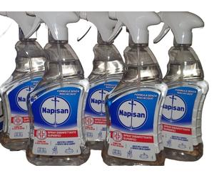 Napisan classico Spray igienizzante per tutte le superfici 750mlx5 disinfettante
