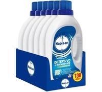 Napisan Detersivo Lavatrice Liquido Igienizzante Odor Stop, 6 Confezioni da 1.15