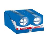 Napisan Extra Protection Additivo Lavatrice, Additivo Disinfettante Lavatrice in Polvere Battericida, 12 Confezioni da 500gr di Additivo in Polvere Lavatrice