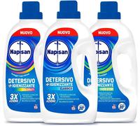 Napisan Kit Detersivo Lavatrice Classico+Capi Colorati+Odor Stop 69 Lavaggi Tot