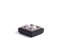 Napkin CREHO Twin Set, Resina, Grigio, Cuadrado