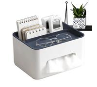 Napkin Dispenser - Multi Functional Tissue Holders, Non Slip Base Storage Box | Tessuto Box Cover and Nightstand Organizer, Tessuto Storage Box for Bathroom, Hotel, Living Room, Bedroom