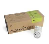 Napkin GO 06 - Salviettine The Verde Umidificate in capsula, anallergiche - Conf. 50pz
