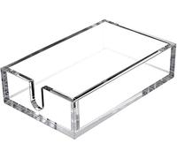 Napkin Holder, Clear Acrylic Cocktail Napkin Holder for Restaurant,Office,Party,Home Table