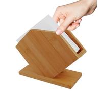 Napkin Holder for Table - Wood Tissue Box Holder | Restaurant Desktop Paper Holders | Enhance the Overall Decorative Effect, Tissue Box, Hotel/restaurant Tabletop Tissues Boxes, Advertising Lettering
