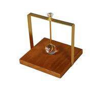 Napkin Holder - Wooden Vertical Paper Dispenser, Decorative Standing Stand, Sustainably Sourced Acacia Wood, Anti-Topple Weighted Base Tech, Home & Kitchen, Natural Grain For Table