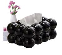 Napkin Paper Box - Compact Tissue Holder, PP DuRrable Case, Decorative Napkin Dispenser with Easy-Access Design | Facial Tissue Box for Car, Bathroom, Living Room, Bedroom, Tabletop and Office Use