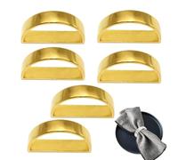 Napkin Rings For Table Decorative Tissue Holder Metal Buckles