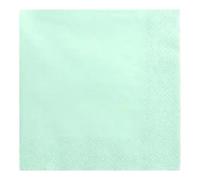 Napkins, 3 strati, menta, 33 x 33 cm (1 pkt / 20 pezzi)