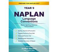 NAPLAN Year 9 Language Conventions: Master Spelling, Grammar & Punctuation