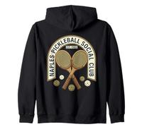 Naples Pickleball Social Club Vintage Felpa con Cappuccio